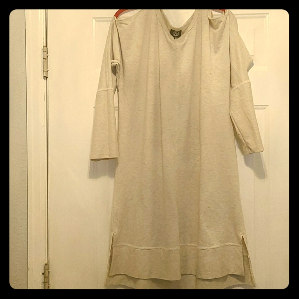 Cold Shoulder shirt Dress